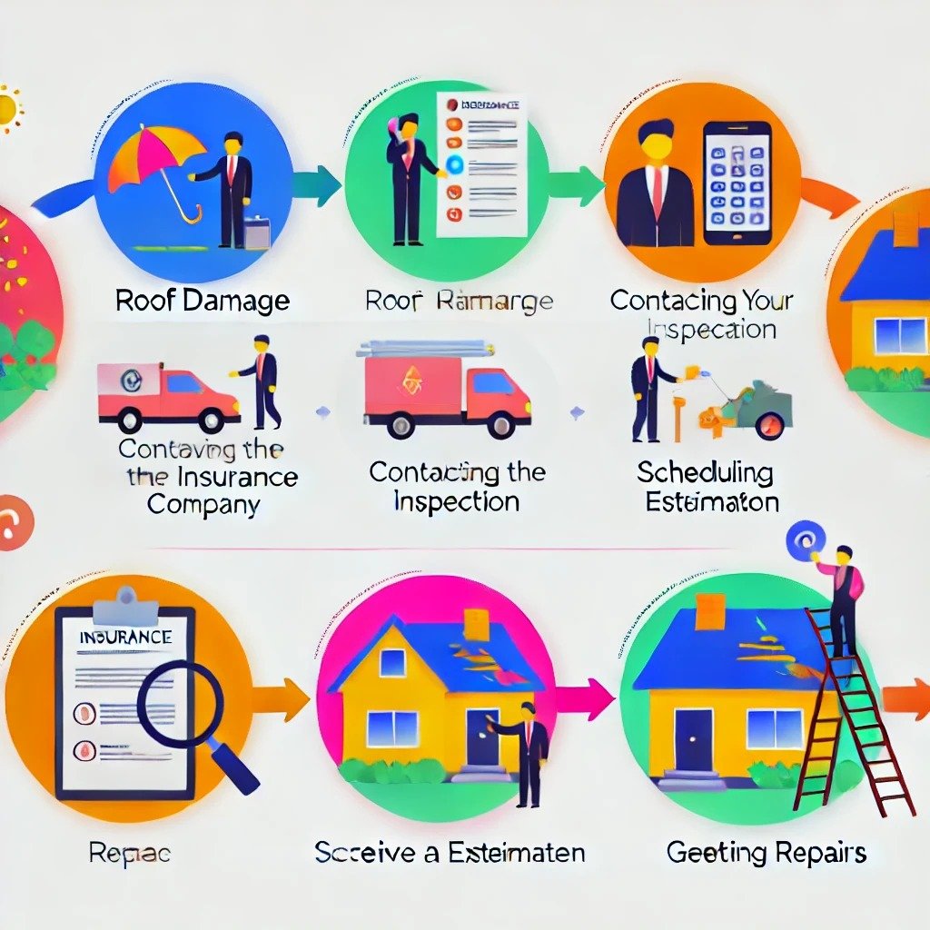 Process of Filing a Roof Claim