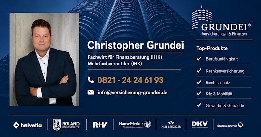 Christopher Grundei - PKV Vermittler HanseMerkur Augsburg: Versicherungsberatung und Kontakt